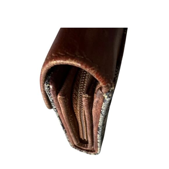 Lady DIOR Navy Blue Trotter Street Chic Wallet with Coin Pouch - Picture 14 of 16